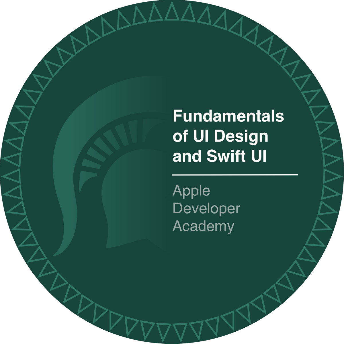 Fundamentals of UI Design and Swift UI badge